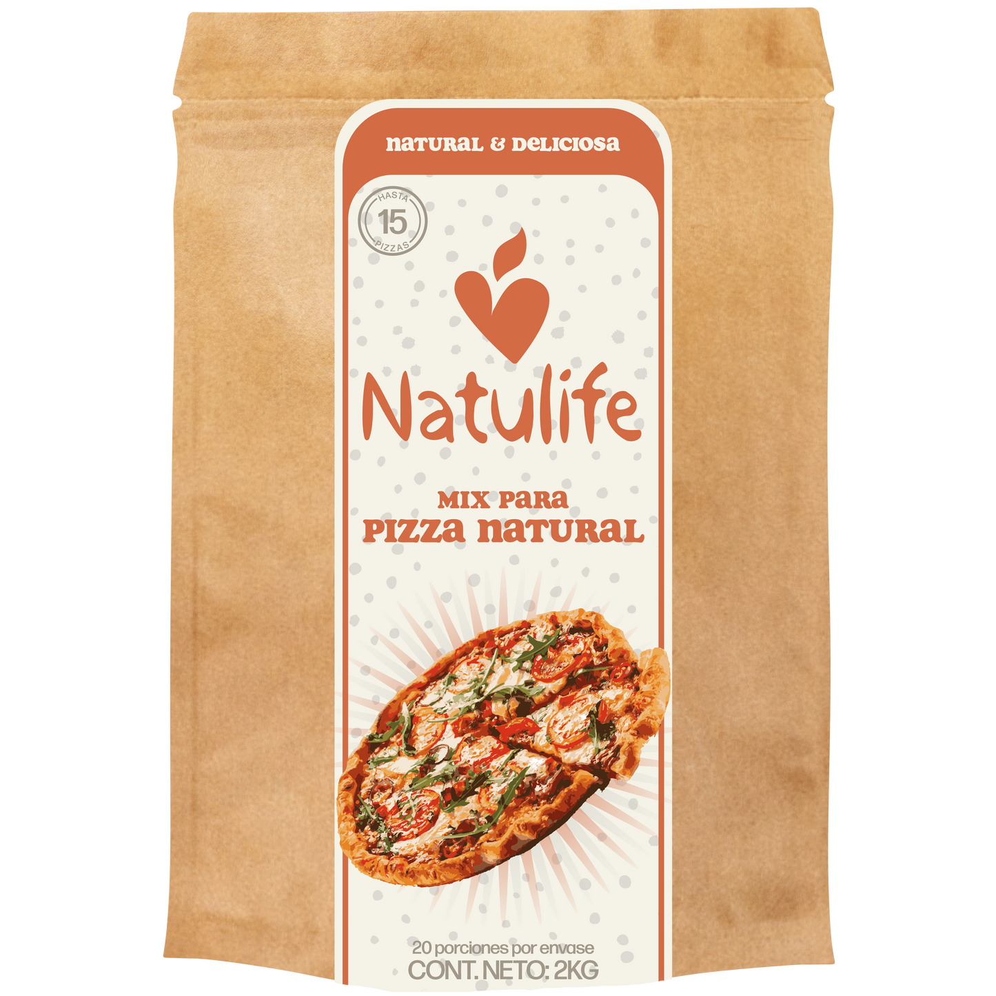 Harina para Pizza Natural